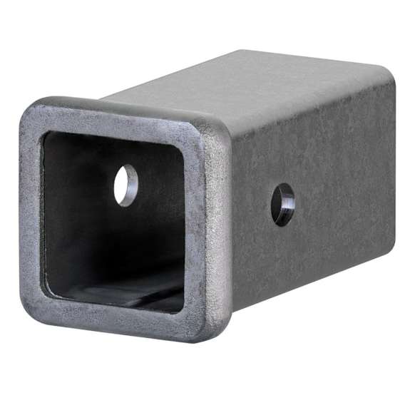 49516 Weld On 6 in. Raw Steel Receiver Tubing, 2.5 in. Receiver