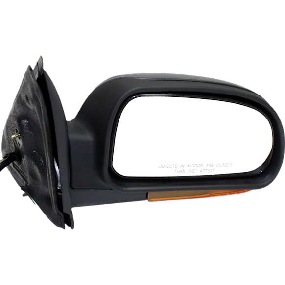 Passenger Side Mirror, Power, Manual Folding, Heated, Textured Black, In-housing Signal Light, No Memory, No Puddle Light, No Auto-Dimming, No Blind Spot Feature