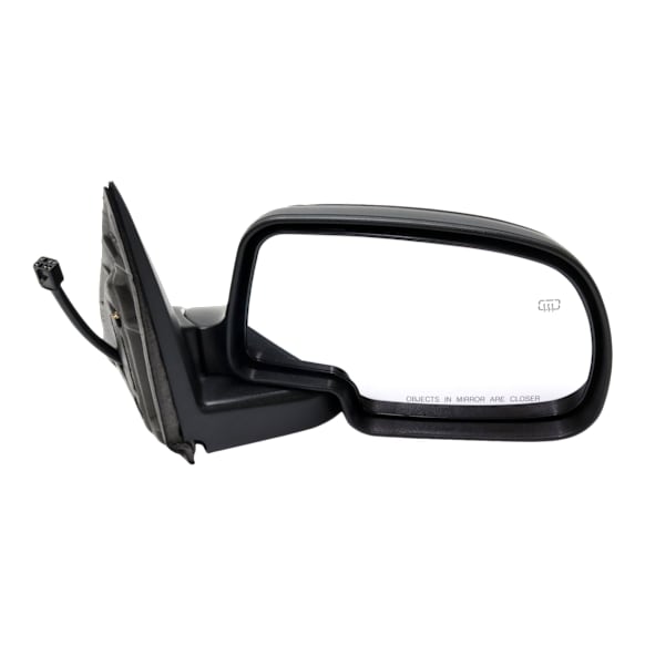 Passenger Side Mirror, Non-Towing, Power, Manual Folding, Heated, Paintable, No Signal Light, No Memory, With Puddle Light, No Auto-Dimming, No Blind Spot Feature