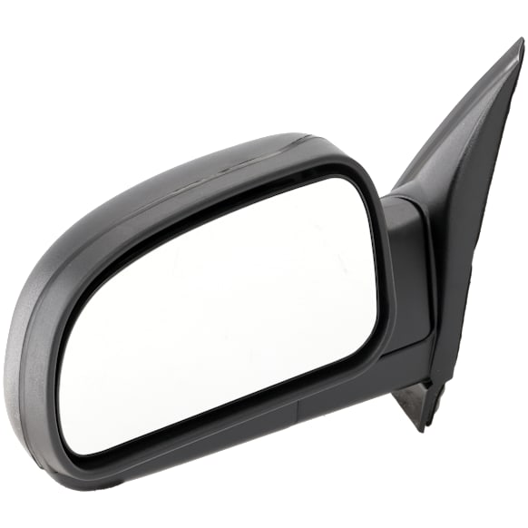 Driver Side Mirror, Manual Adjust, Non-Heated, Manual Folding, Textured Black, No Signal Light, No Memory, No Puddle Light, No Auto-Dimming, No Blind Spot Feature