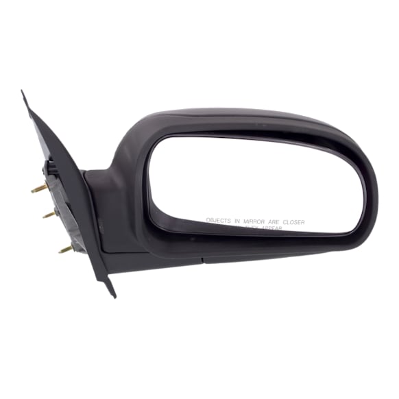Passenger Side Mirror, Manual Adjust, Non-Heated, Manual Folding, Textured Black, No Signal Light, No Memory, No Puddle Light, No Auto-Dimming, No Blind Spot Feature