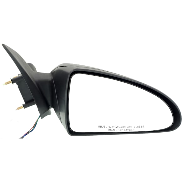 2006 Chevrolet Malibu - Passenger Side Mirror, Power Adjust, Non-Heated, Textured Black, Manual Folding, No Signal Light, No Blind Spot Feature, No Memory, No Puddle Light, No Auto-Dimming, Sedan