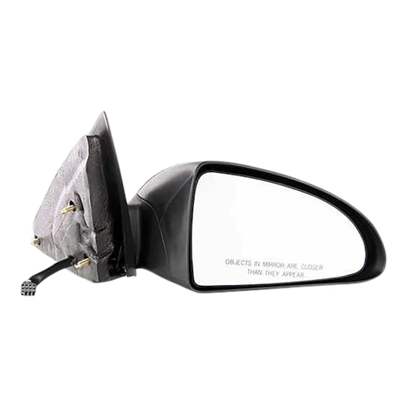 Passenger Side Mirror, Power, Manual Folding, Heated, Textured Black, No Signal Light, No Memory, No Puddle Light, No Auto-Dimming, No Blind Spot Feature