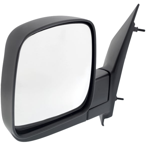 2007 Chevrolet Express 1500 - Driver Side Mirror, Manual Adjust, Non-Heated, Textured Black, Manual Folding, No Signal Light, No Blind Spot Feature, No Memory, No Puddle Light, No Auto-Dimming