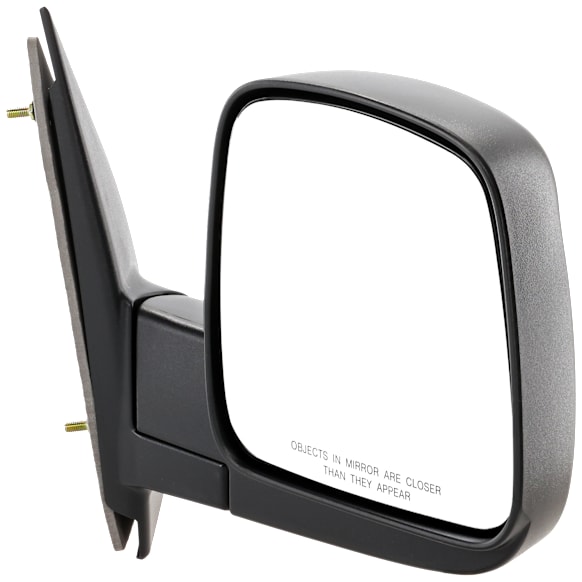 2005 Chevrolet Express 3500 - Passenger Side Mirror, Manual Adjust, Non-Heated, Textured Black, Manual Folding, No Signal Light, No Blind Spot Feature, No Memory, No Puddle Light, No Auto-Dimming
