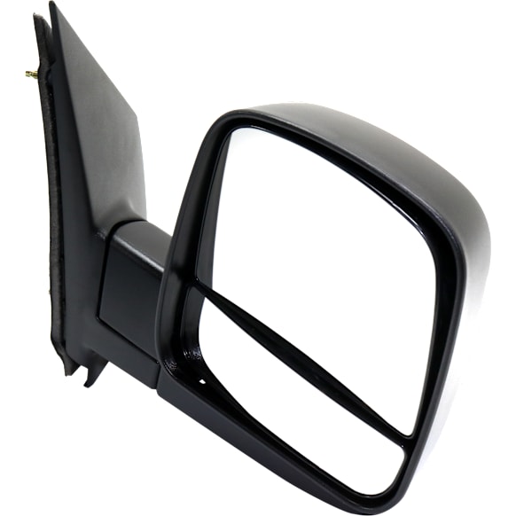 Passenger Side Mirror, Manual Adjust, Non-Heated, Manual Folding, Textured Black, No Signal Light, No Memory, No Puddle Light, No Auto-Dimming, With Blind Spot Glass