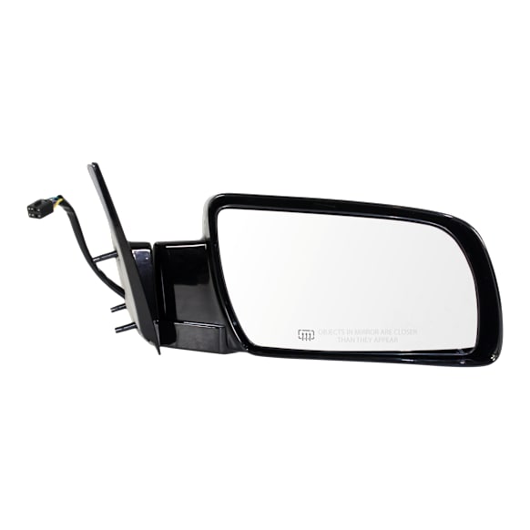 Passenger Side Mirror, Non-Towing, Power, Manual Folding, Heated, Paintable, No Signal Light, No Memory, No Puddle Light, No Auto-Dimming, No Blind Spot Feature