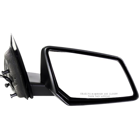 2015 GMC Acadia - Passenger Side Mirror, Power Adjust, Non-Heated, Textured Black, Manual Folding, No Signal Light, No Blind Spot Feature, No Memory, No Puddle Light, No Auto-Dimming