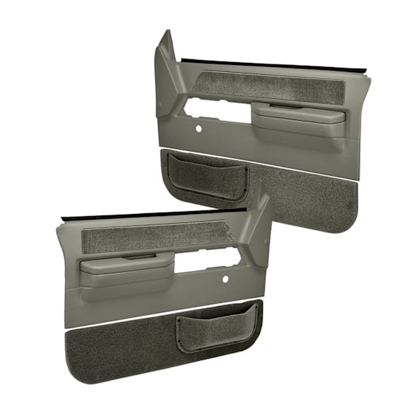 18-36CTN-TGR Front, Driver and Passenger Side Door Trim Panel - Taupe Gray
