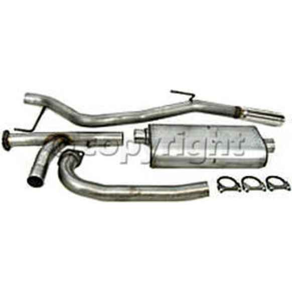 19443 Cat-Back Exhaust System, Made of Stainless Steel, Ultra Flo Welded Series