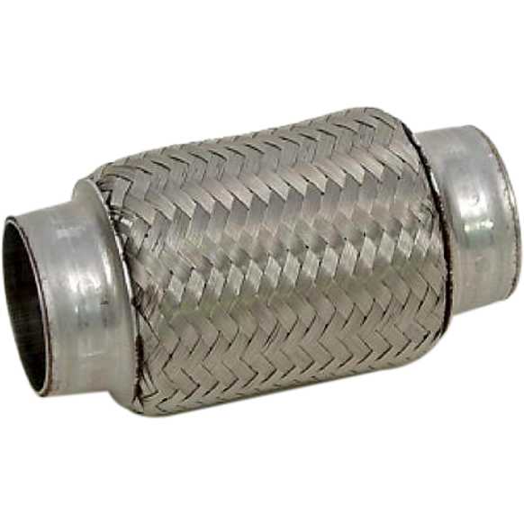51021 Flex Pipe - Stainless Steel, 2 in. I.D., 6 in. Overall Length, Universal, Sold individually