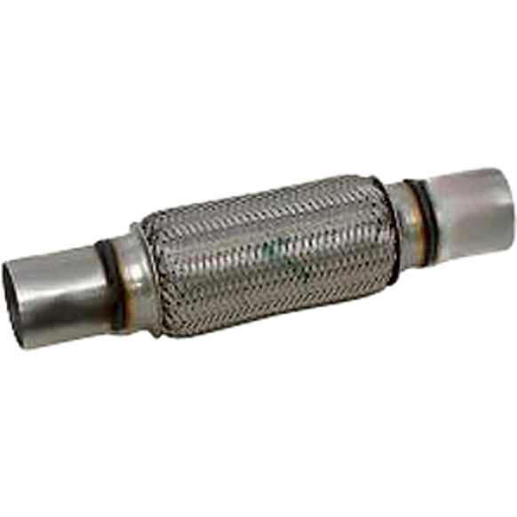 52252 Universal Flex Pipe, 2 in. OD, 8 in. Body Length, 12.5 in. Overall Length, Stainless Steel