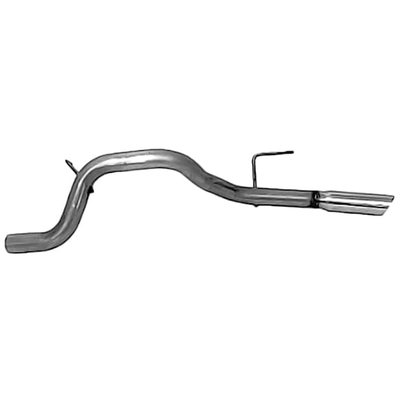 55482 Tail Pipe - Natural, Aluminized Steel, Direct Fit, Sold individually