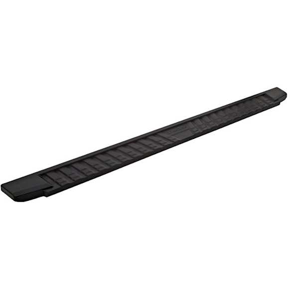 DZ16611 Molded Board Series Running Boards, Black Non-Powered Aluminum Set of 2, Mounting Brackets Sold Separately