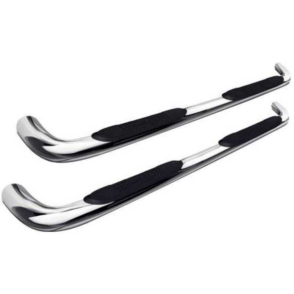 DZ373533 Stainless Steel Series Nerf Bars Polished, Covers Cab Length - Set of 2
