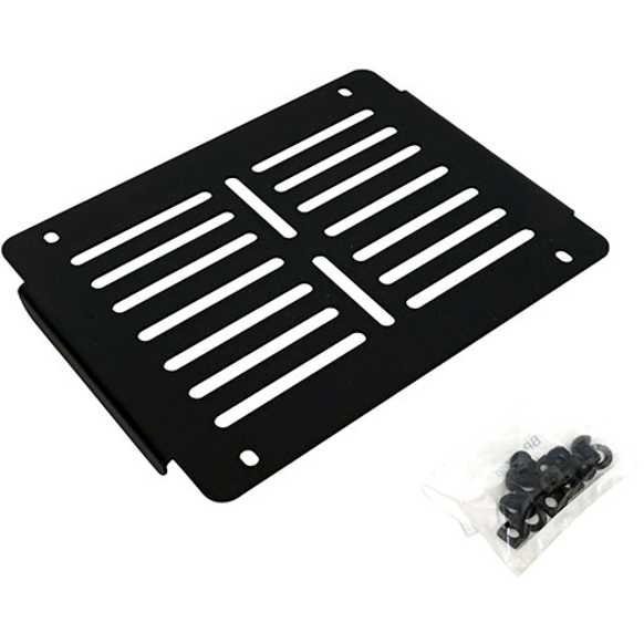 2020 Jeep Gladiator - Overaland Series Headache Rack, Louver, Textured Black, Sold individually