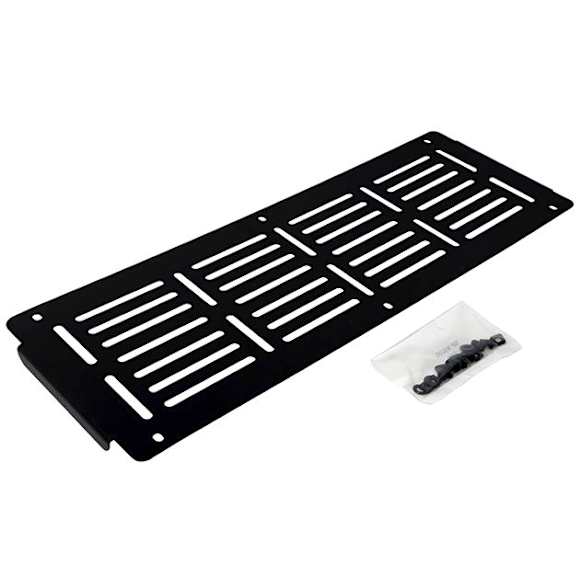 2020 Jeep Gladiator - Overaland Series Headache Rack, Louver, Textured Black, Sold individually