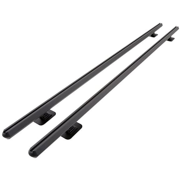 DZ99701TB Bed Rails - Powdercoated Textured Black, Aluminum, Direct Fit, Set of 2