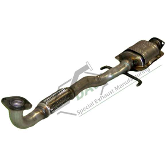 2007 Mitsubishi Lancer - Rear Catalytic Converter, 4 Cyl 2.0L, Federal EPA Standard, 46-State Legal (Cannot ship to CA, CO, NY or ME), Exact Fit Series