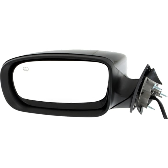 Driver Side Mirror, Power, Manual Folding, Heated, Paintable, No Signal Light, No Memory, No Puddle Light, No Auto-Dimming, No Blind Spot Feature