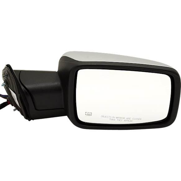 2020 Ram 1500 Classic ST - Passenger Side Mirror, Power Adjust, Heated, Chrome, Power Folding, In-housing Signal Light, No Blind Spot Feature, With Memory, With Puddle Light, No Auto-Dimming