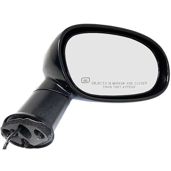 2015 Dodge Challenger R/T - Passenger Side Mirror, Power Adjust, Heated, Paintable, Manual Folding, No Signal Light, No Blind Spot Feature, No Memory, No Puddle Light, No Auto-Dimming