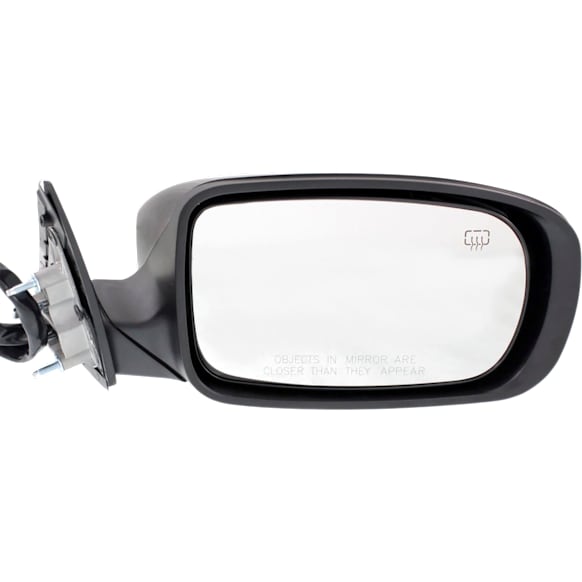 Passenger Side Mirror, Power, Manual Folding, Heated, Paintable, No Signal Light, With memory, No Puddle Light, No Auto-Dimming, No Blind Spot Feature