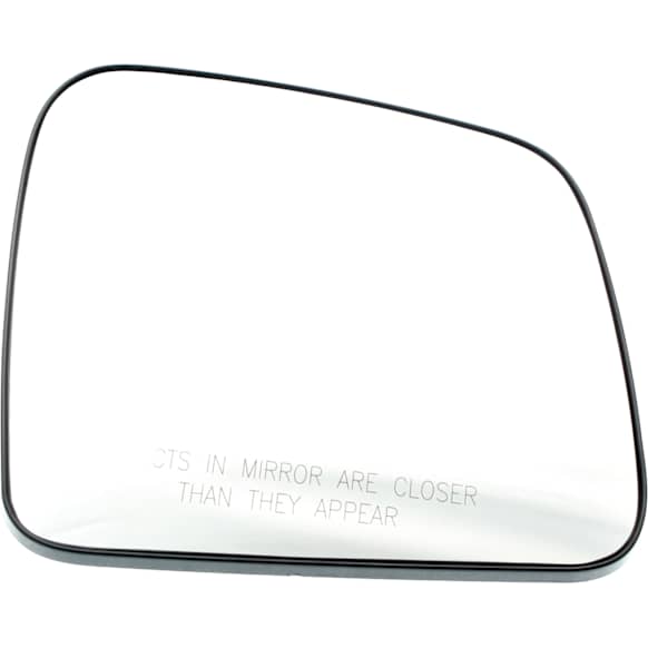 2011-2021 Jeep Grand Cherokee - Passenger Side Mirror Glass, Non-Heated, No Blind Spot Feature, Convex, With backing plate