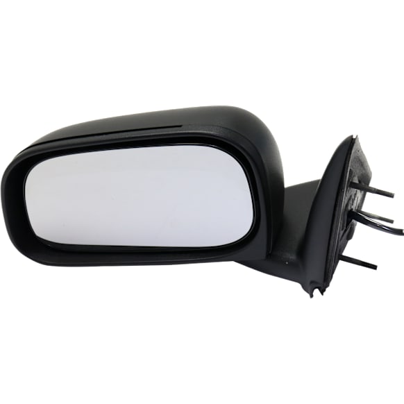 Driver Side Mirror, Power Adjust, Non-Heated, Manual Folding, Textured Black, No Signal Light, No Memory, No Puddle Light, No Auto-Dimming, No Blind Spot Feature