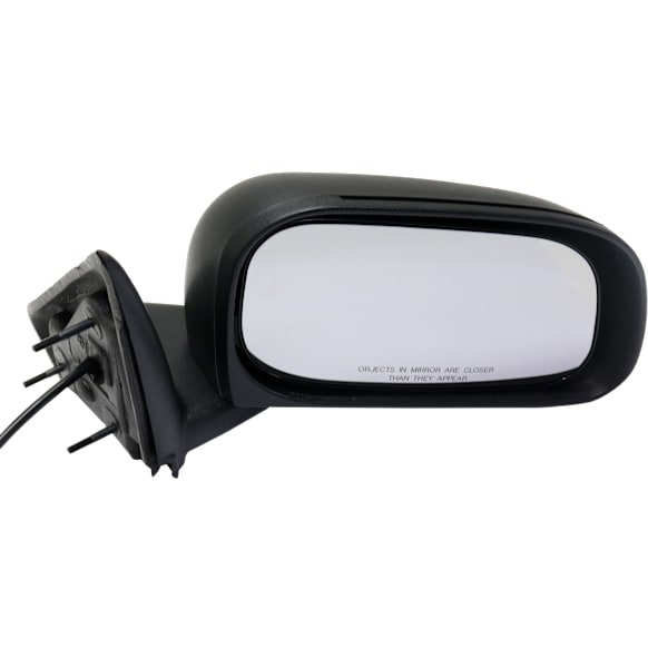 Passenger Side Mirror, Power Adjust, Non-Heated, Manual Folding, Textured Black, No Signal Light, No Memory, No Puddle Light, No Auto-Dimming, No Blind Spot Feature