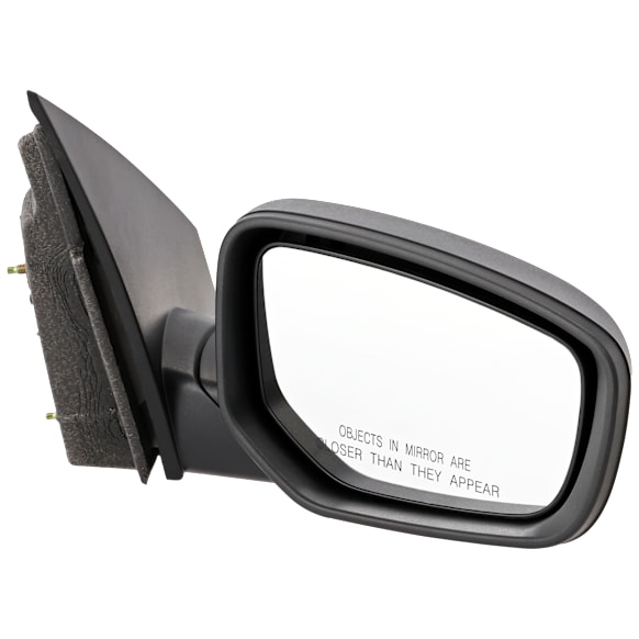 Passenger Side Mirror, Manual Adjust, Non-Heated, Manual Folding, Textured Black, No Signal Light, No Memory, No Puddle Light, No Auto-Dimming, No Blind Spot Feature