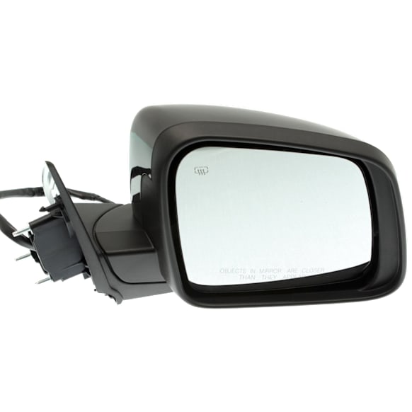 2011-2022 Dodge Durango - Passenger Side Mirror, Power Adjust, Heated, Manual Folding, Paintable, In-housing Signal Light, With Memory, No Puddle Light, No Auto-Dimming, No Blind Spot Feature