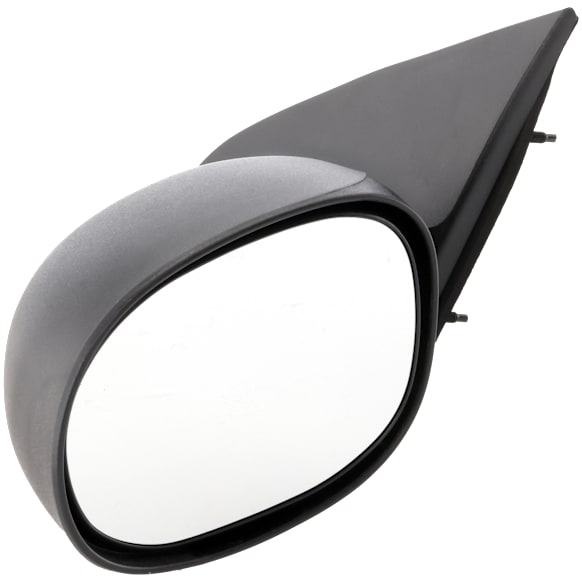 Driver Side Mirror, Manual Adjust, Non-Folding, Non-Heated, Paintable, No Signal Light, No Memory, No Puddle Light, No Auto-Dimming, No Blind Spot Feature
