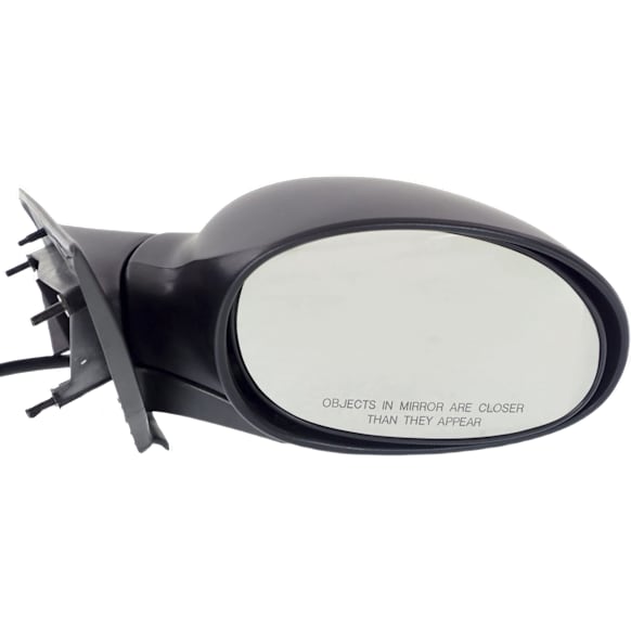 Passenger Side Mirror, Power, Manual Folding, Non-Heated, Paintable, No Signal Light, No Memory, No Puddle Light, No Auto-Dimming, No Blind Spot Feature