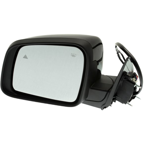 2022 Dodge Durango R/T Hemi Orange - Driver Side Mirror, Power Adjust, Heated, Paintable, Manual Folding, In-housing Signal Light, With Blind Spot Detection in Glass, With Memory, No Puddle Light, No Auto-Dimming