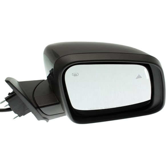 2011-2022 Dodge Durango - Passenger Side Mirror, Power Adjust, Heated, Manual Folding, Paintable, In-housing Signal Light, With Memory, No Puddle Light, No Auto-Dimming, With Blind Spot Detection in Glass