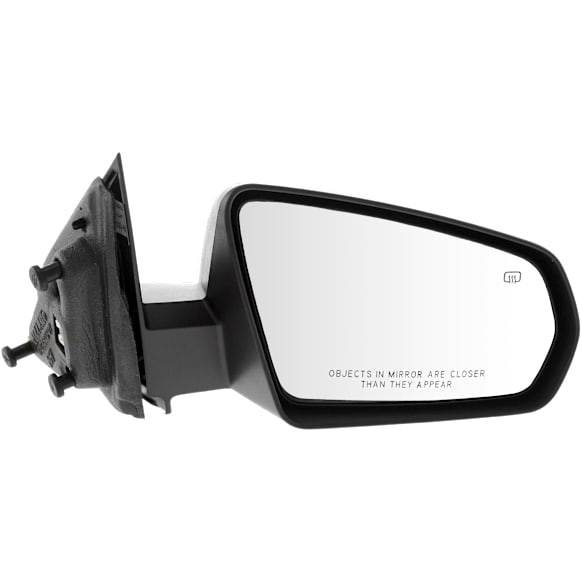 Passenger Side Mirror, Power, Non-Folding, Heated, Paintable, No Signal Light, No Memory, No Puddle Light, No Auto-Dimming, No Blind Spot Feature