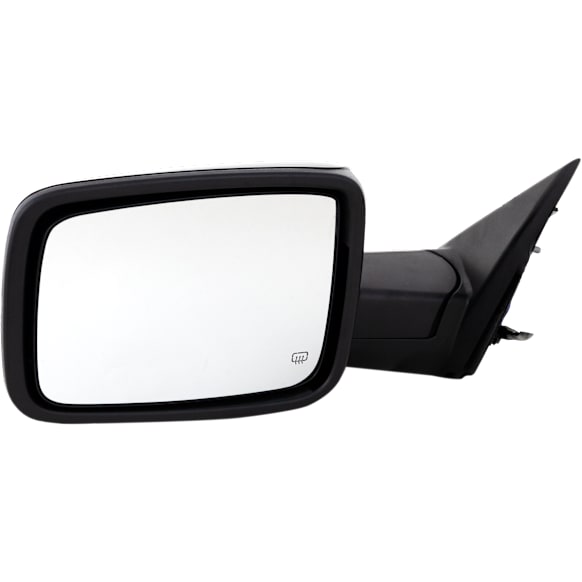 Driver Side Mirror, Power Adjust, Heated, Manual Folding, Paintable, In-housing Signal Light, No Memory, With Puddle Light, No Auto-Dimming, No Blind Spot Feature