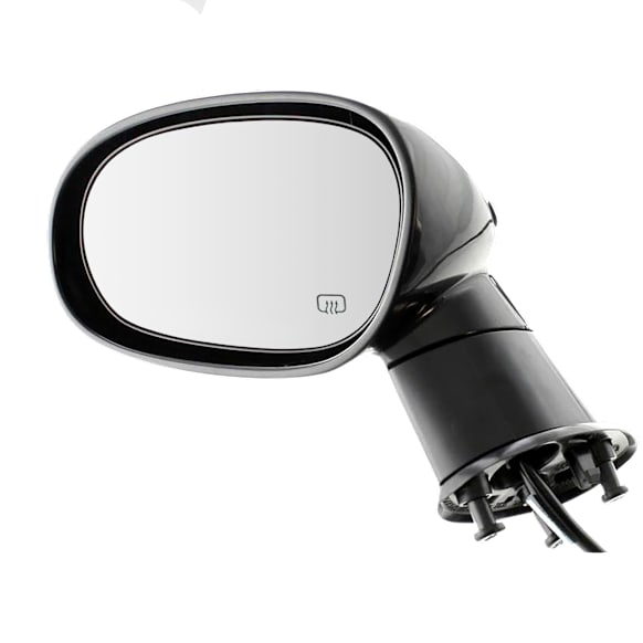 2008-2012 Dodge Challenger - Driver Side Mirror, Power, Manual Folding, Heated, Paintable, No Signal Light, No Memory, No Puddle Light, No Auto-Dimming, No Blind Spot Feature