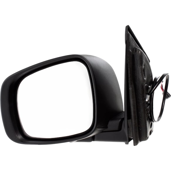 2020 Dodge Grand Caravan SXT Plus - Driver Side Mirror, Power Adjust, Heated, Textured Black, Manual Folding, No Signal Light, No Blind Spot Feature, No Memory, No Puddle Light, No Auto-Dimming
