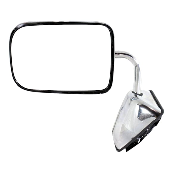Driver Side Mirror, Non-Towing, Power, Manual Folding, Non-Heated, Chrome, No Signal Light, No Memory, No Puddle Light, No Auto-Dimming, No Blind Spot Feature