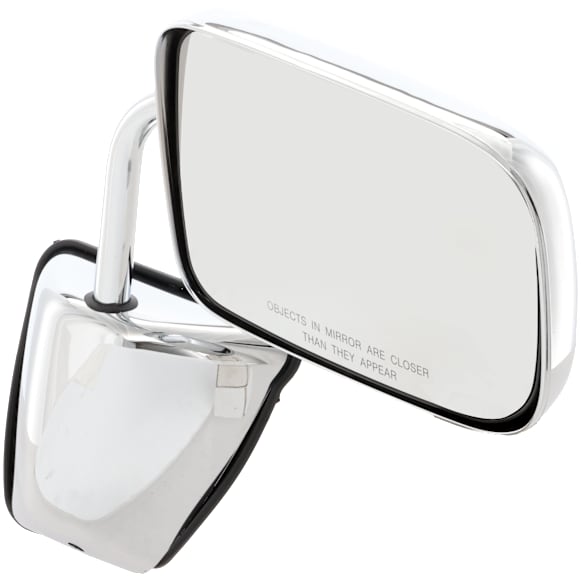 Passenger Side Mirror, Non-Towing, Power, Manual Folding, Non-Heated, Chrome, No Signal Light, No Memory, No Puddle Light, No Auto-Dimming, No Blind Spot Feature