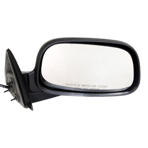 Passenger Side Mirror, Power, Manual Folding, Non-Heated, Textured Black, No Signal Light, No Memory, No Puddle Light, No Auto-Dimming, No Blind Spot Feature