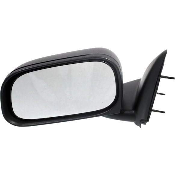 Driver Side Mirror, Manual Adjust, Manual Folding, Non-Heated, Textured Black, No Signal Light, No Memory, No Puddle Light, No Auto-Dimming, No Blind Spot Feature