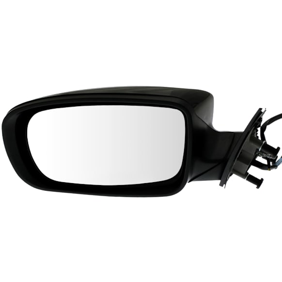 Driver Side Mirror, Power, Manual Folding, Non-Heated, Paintable, No Signal Light, No Memory, No Puddle Light, No Auto-Dimming, No Blind Spot Feature