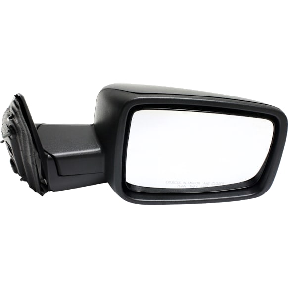 Passenger Side Mirror, Manual Adjust, Non-Heated, Manual Folding, Textured Black, No Signal Light, No Memory, No Puddle Light, No Auto-Dimming, No Blind Spot Feature
