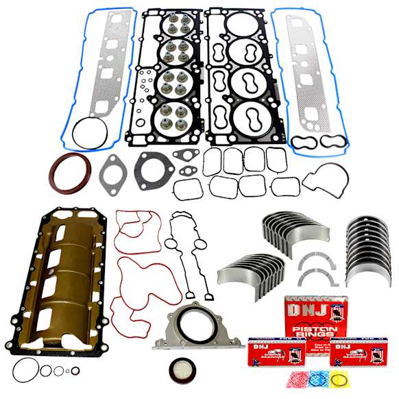2006 Jeep Commander - Engine Rebuild Kit, 8 Cyl 5.7L, Eng. VIN: 2, OHV, With HEMI Engine, 16 Valve