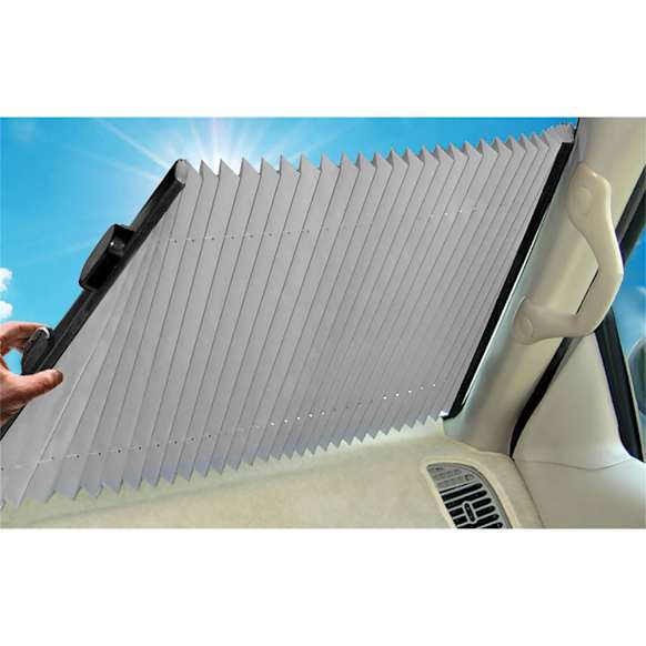 SS027-99 Sun Shade - Silver, Metallic Aluminized Fabric, Direct Fit, Sold individually