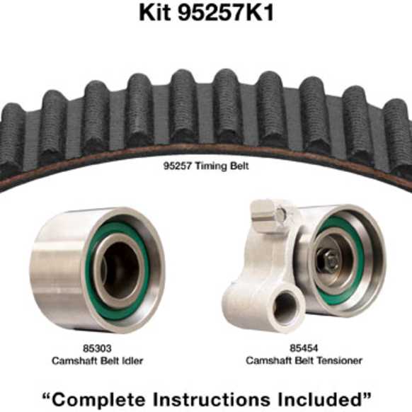 2000 Lexus RX300 - Timing Belt Kit, Water Pump Driven By Timing Belt, Water Pump Not Included, 6 Cyl 3.0L