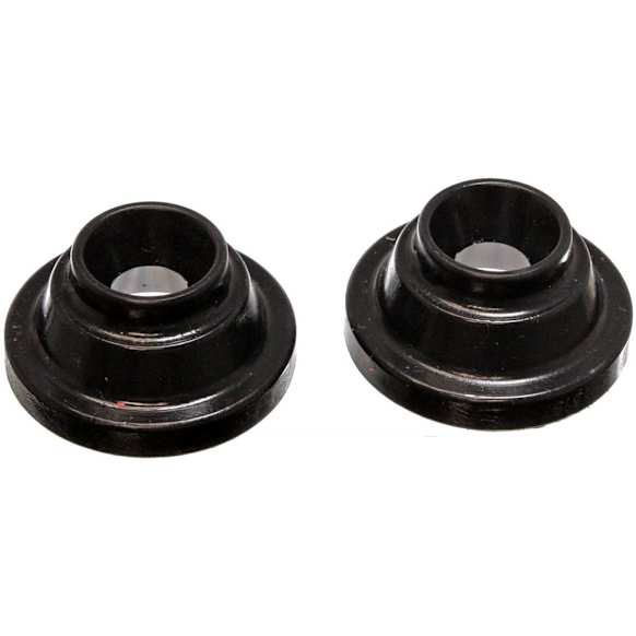 15.6104G Coil Spring Insulator - Black, Polyurethane, Direct Fit, Set of 2